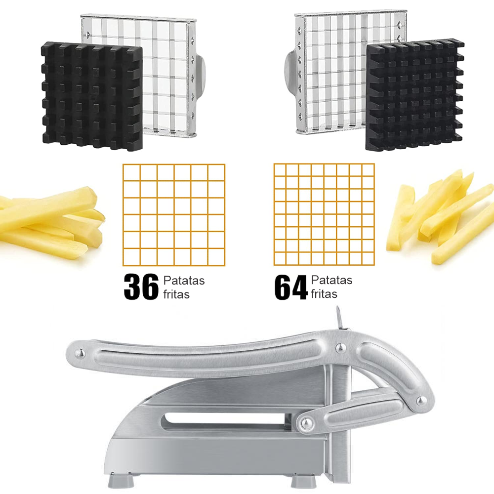 Cortador Manual De Papas Acero Inoxidable