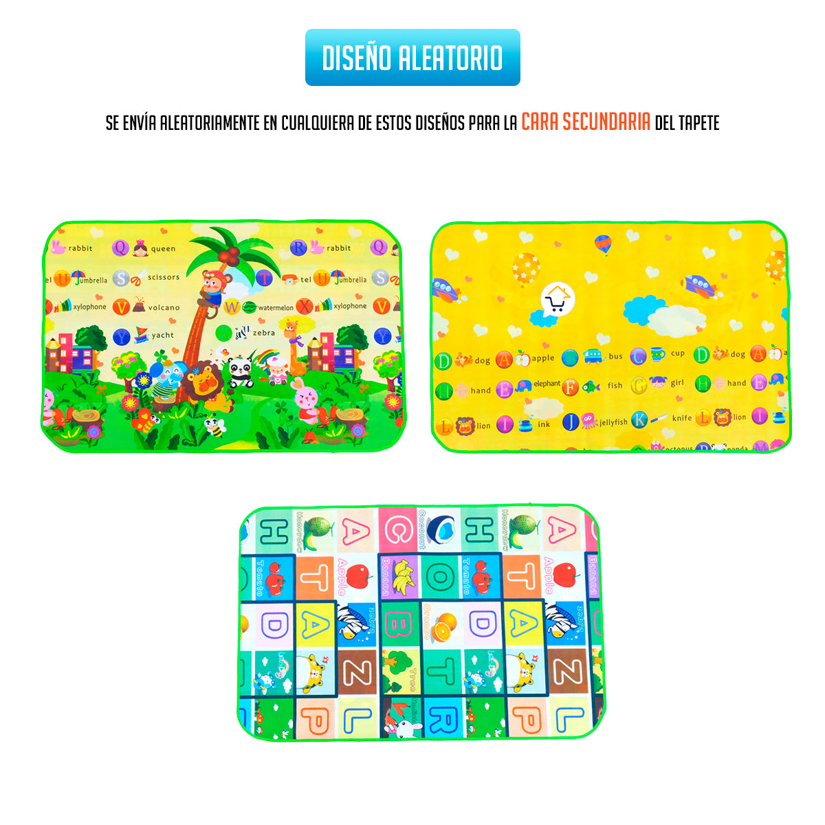 Tapete Infantil Grande 2 En 1